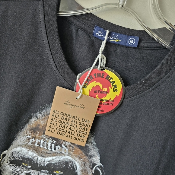 King Gorilla Black Graphic Tee - Short Sleeve - Picture 3 of 6